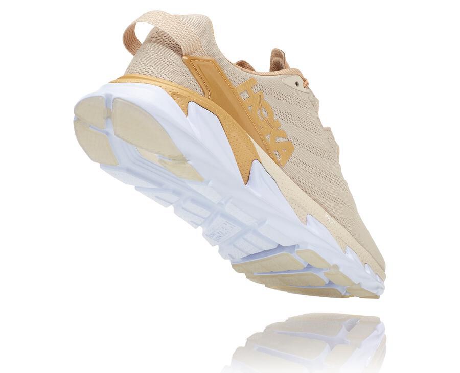 Hoka One One Koşu Ayakkabısı Kadın Bej Rengi - Elevon 2 - OZ4823175